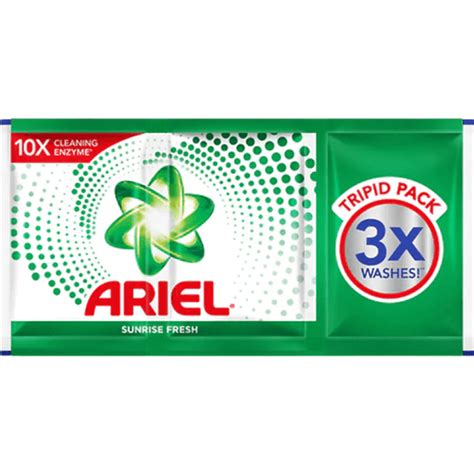 Ariel Sunrise Fresh Detergent Powder 90g X 6s Shop Walter Mart