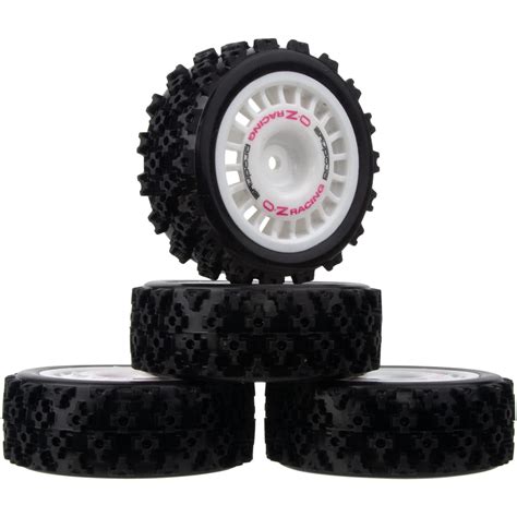 Buy Hobbymarking Rc Rally Car Wheels Rims Rubber Tires Mm Hex