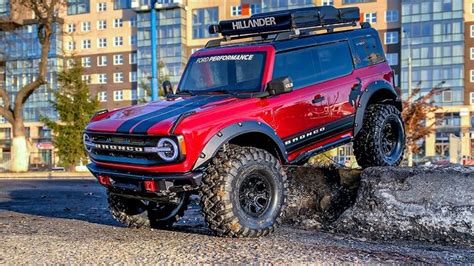 Traxxas Trx4 Bronco 2021 Custom H Tech Fan Trail Scale Driving Bronco Ford Bronco New Bronco