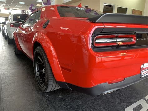 2022 Dodge Challenger Srt Hellcat 13 Miles Torred Clearcoat 2d Coupe 6