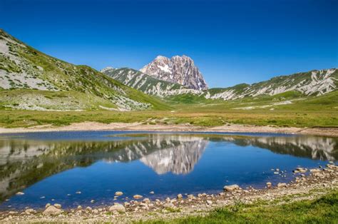 Národní Park Gran Sasso E Monti Della Laga Itálie Mahalocz
