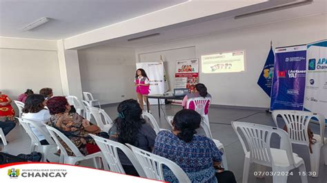 Charla Informativa en Conmemoración al Día Internacional de la Mujer