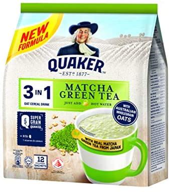 Quaker Oat Cereal Drink In Original Chocolate Vanilla Matcha