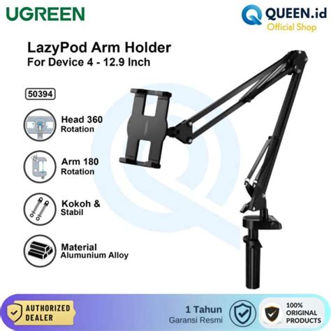 Jual Ugreen Lazypod Long Arm Holder Stand Folding Phone Tablet Tab