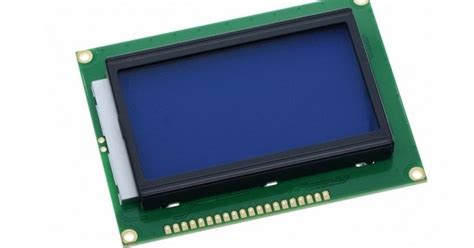 Buy Jhd12864e 128x64 Character Lcd Display With Blue Backlight Online