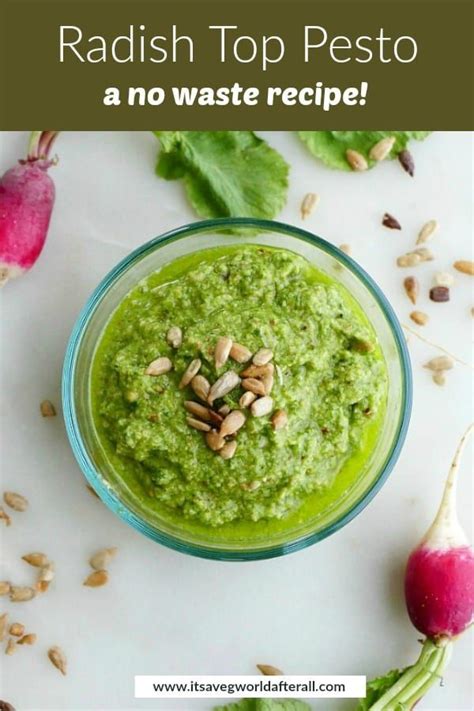 Radish Top Pesto Recept