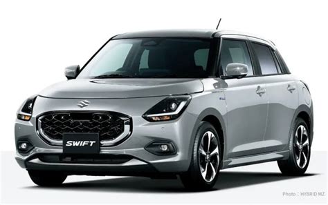 New 2024 Suzuki Swift 9 Colours