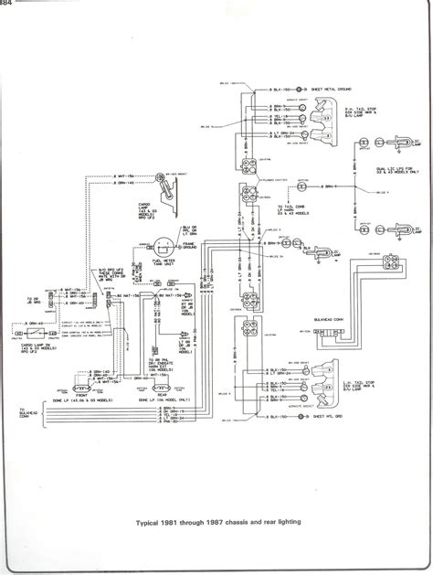 1981 Chevy Truck Fuse Box Diagram