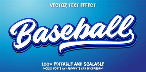 Baseball Logo Font