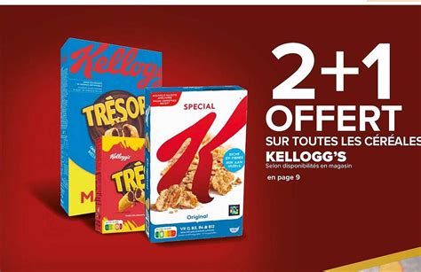 Promo Les C R Ales Kellogg S Chez Carrefour Market Icatalogue Fr