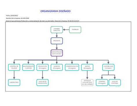 Organigrama Dise Ado Pdf Descarga Gratuita