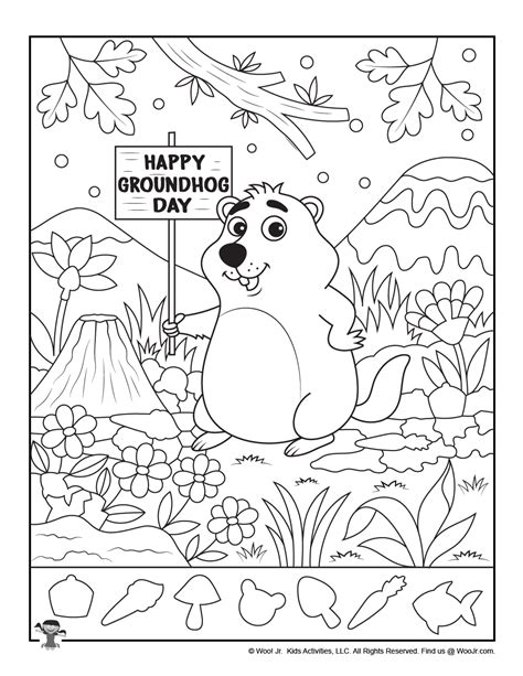 Free Printable Groundhog Day Worksheets Printable Word Searches