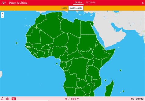 Juegos De Geograf A Juego De Africa Sur Mapa Cerebriti