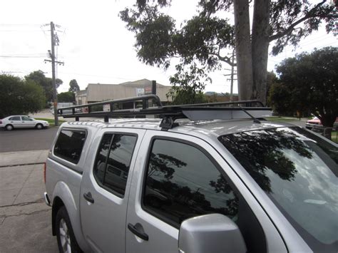 Nissan Navara D40 11 05 06 15 Dual Cab Oval Steel Roof Rack Tradesman Roof Racks