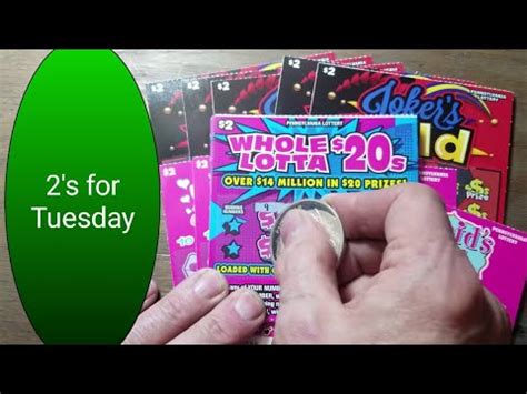 Lots Of S For Tuesday Lottery Scratch Tickets Youtube