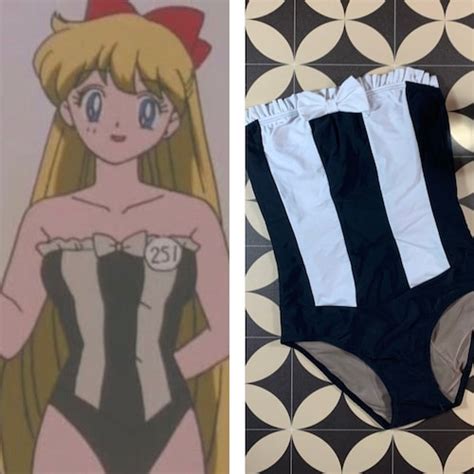 Usagi Tsukino Swimsuit Swimwear Swim Suit Sailor Moon Etsy