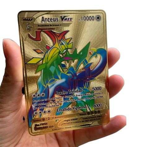 Golden Arceus Pokemon Card Arceus Pokemon Card V Star 42 Off