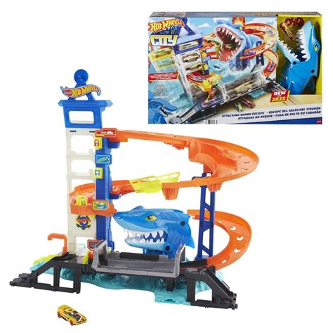 Hot Wheels City Γκαράζ Με Καρχαρία HDP ΚΩΤΣΟΒΟΛΟΣ kotsovolos gr