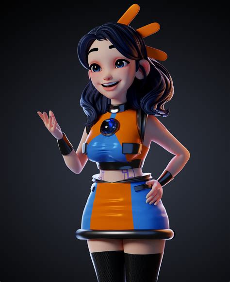 Blender Girl Finished Projects Blender Artists Community