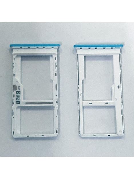 Comprar Soporte O Bandeja Dual Sim Azul Para Motorola Moto G20 Calidad