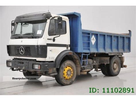 Mercedes Benz SK 1735 L 1992 Tipper Truck Photo And Specs