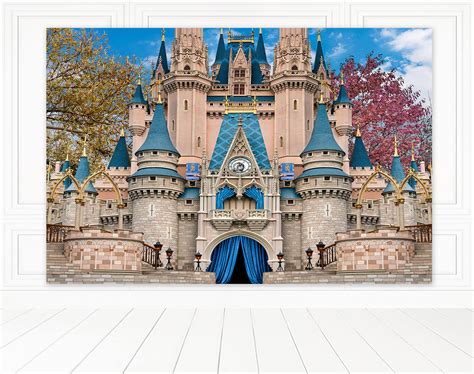 Painel Retangular Tecido Sublimado 3D Castelo FRT 6053 Felicitá