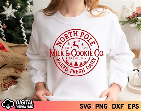 North Pole Svg Bundle North Pole Gingerbread Baking Co Svg Etsy