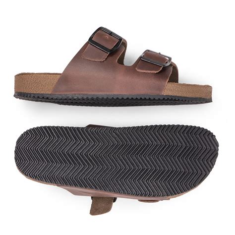 Sand Lia Feminina Papete Birken Nathos De Couro Leg Timo