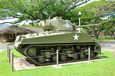 M A E Sherman Tank U S Army Schofield Barracks Hawai Flickr