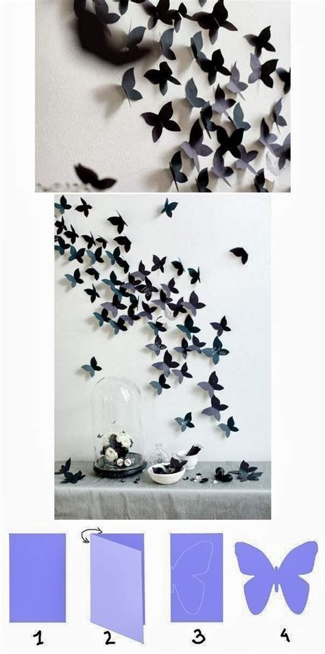 DIY BUTTERFLY WALL ART [POPULAR] | Geby Nyan