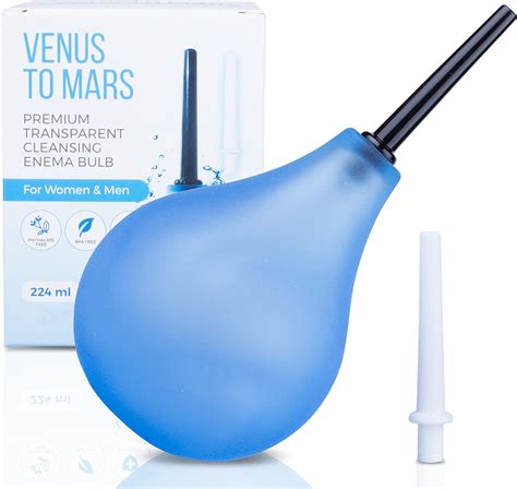 Amazon Clear Enema Bulb Kit Anal Douche For Men And Women 7oz