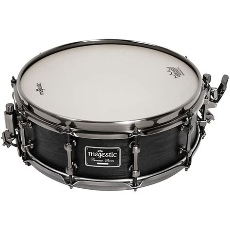 Majestic Concert Black Snare Drum Maple 14x5 Guitar Center