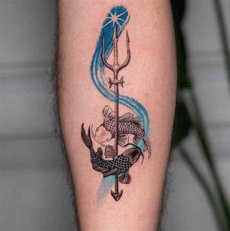 Neptune Pisces Tattoo By Alicebjb Pisces Tattoo Designs Tattoos