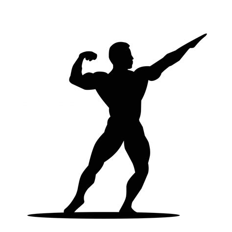 Free Images Bodybuilder Silhouette Bodybuilding Anatomy Arm | The Best ...