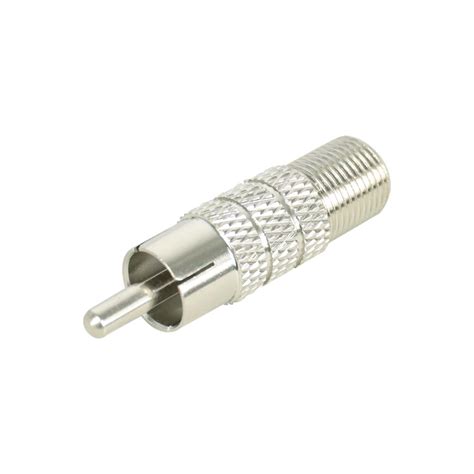 CONECTOR COAXIAL CORTO Jack RG 59 X Plug Rca