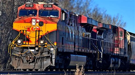 Cpkc Trains At Penhold Ab On November Cpkc Red Deer Sub