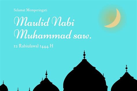 Ucapan Selamat Maulid Nabi Muhammad Saw Bahasa Inggris Dan Artinya