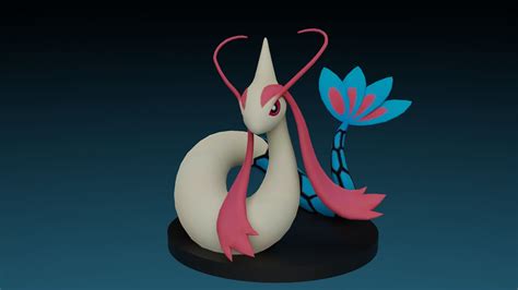 Descargar Archivo Stl Pokemon Milotic Dise O Para Imprimir En D Cults