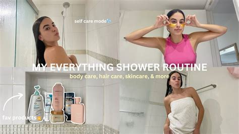 My Everything Shower Routine🚿🎀🫧 Body Care Skincare Hygiene Essentials Youtube