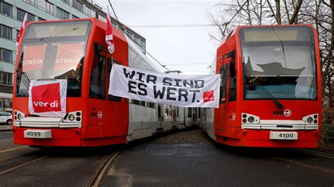 Verdi In Den Osterferien Keine Streiks Bei Bus Und Bahn In NRW