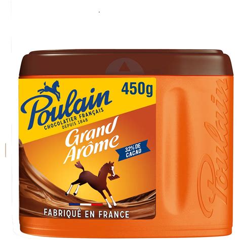 Poulain Grand Ar Me Chocolat En Poudre Cacao G Pas Cher Auchan Fr