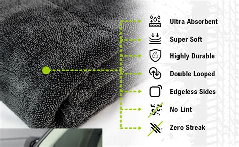 Amazon Exoforma Mega Car Drying Towel From No Streaks Scratches