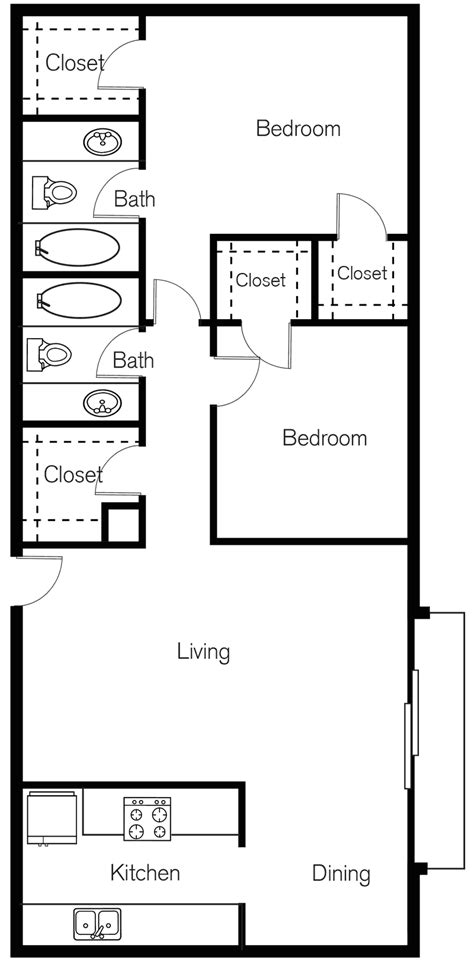 Floor Plans - Meyer Oaks Apartments