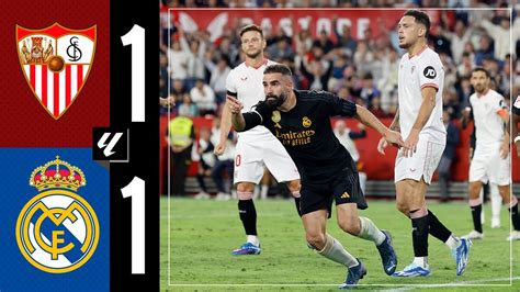 Sevilla FC 1 1 Real Madrid HIGHLIGHTS