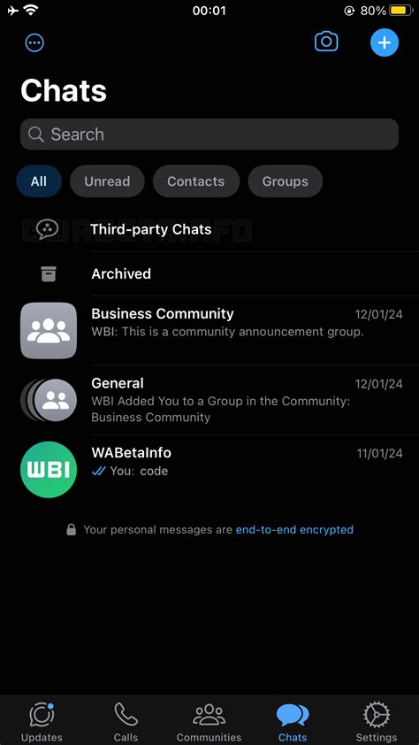 Whatsapp Beta For Ios What S New Wabetainfo