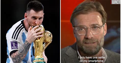 Jurgen Klopp The Story Of Liverpool Managers Selfie With Lionel Messi