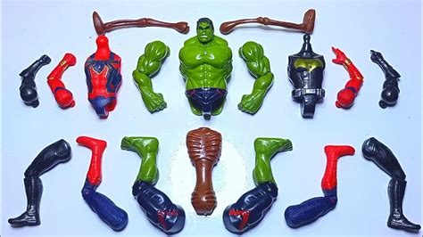 Avengers Toys Assemble Hulk Smash Vs Batman Vs Siren Head Vs