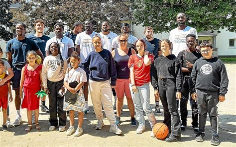 Les basketteurs du Cep à la rencontre des jeunes de Keryado à Lorient