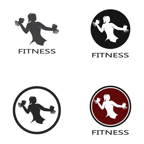 Bodybuilder Logo Template 26957583 Vector Art at Vecteezy