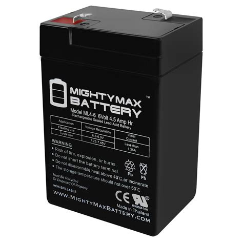 V Ah Sla Battery Replacement For Coleman Lantern